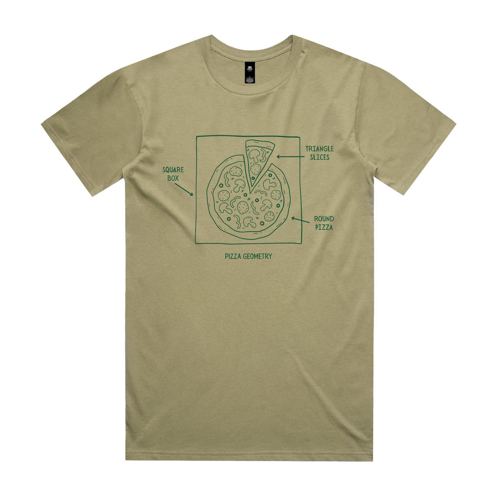 Pizza Geometry Men's AS Colour T-shirt