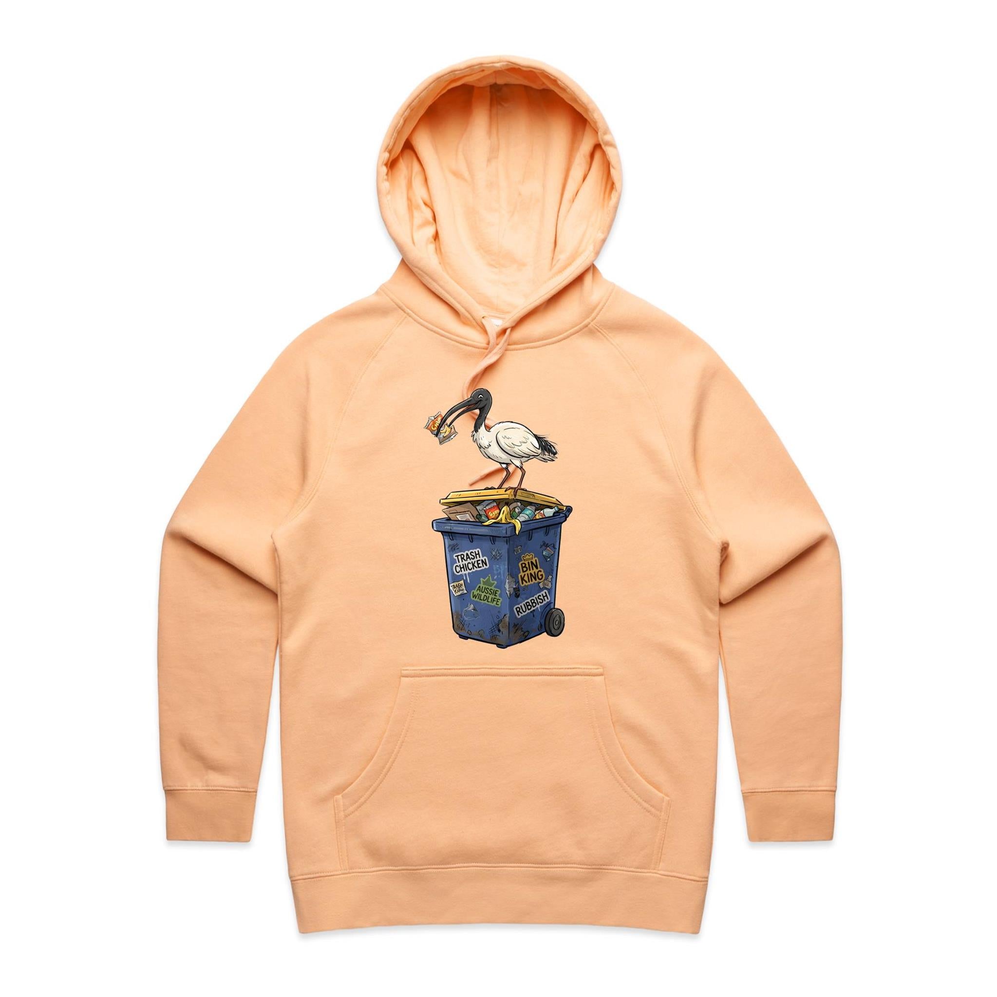 Bin Chicken Australian Ibis Women's AS Colour Hoodie