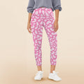 Pink Leopard - Women's High Waist Pockets Yoga Leggings