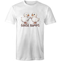 Goose Bumps - Mens T-Shirt White Mens T-shirt animal Printed In Australia