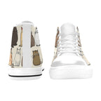 Lots Of Cats - Women's High Top Canvas Shoes