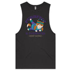 Purrfect Is Overrated - Tank Top Tee Coal Drop Arm Tank Top Fitness Printed In Australia