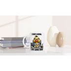 I Don't Know, I Just Work Here, Duck - White 11oz Ceramic Mug White 11oz Mug animal Globally Fulfilled Work