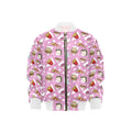 Fast Food Kids Bomber Jacket XL Kids Bomber Jacket Food Printed Offshore