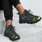 Colourful Maths Formulas Women's Twisted Sole Sneakers