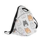 Cats - Neoprene Lunch Bag Neoprene Lunch Bag Printed Offshore