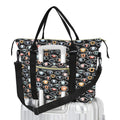 Eyes On Black Duffle Bag-Simple (Model 1715) One Size Duffle Bag-Simple (1715)
