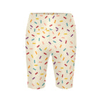 Sprinkles Women's Bike Shorts With Side Pockets Women's Bike Shorts Food Printed Offshore