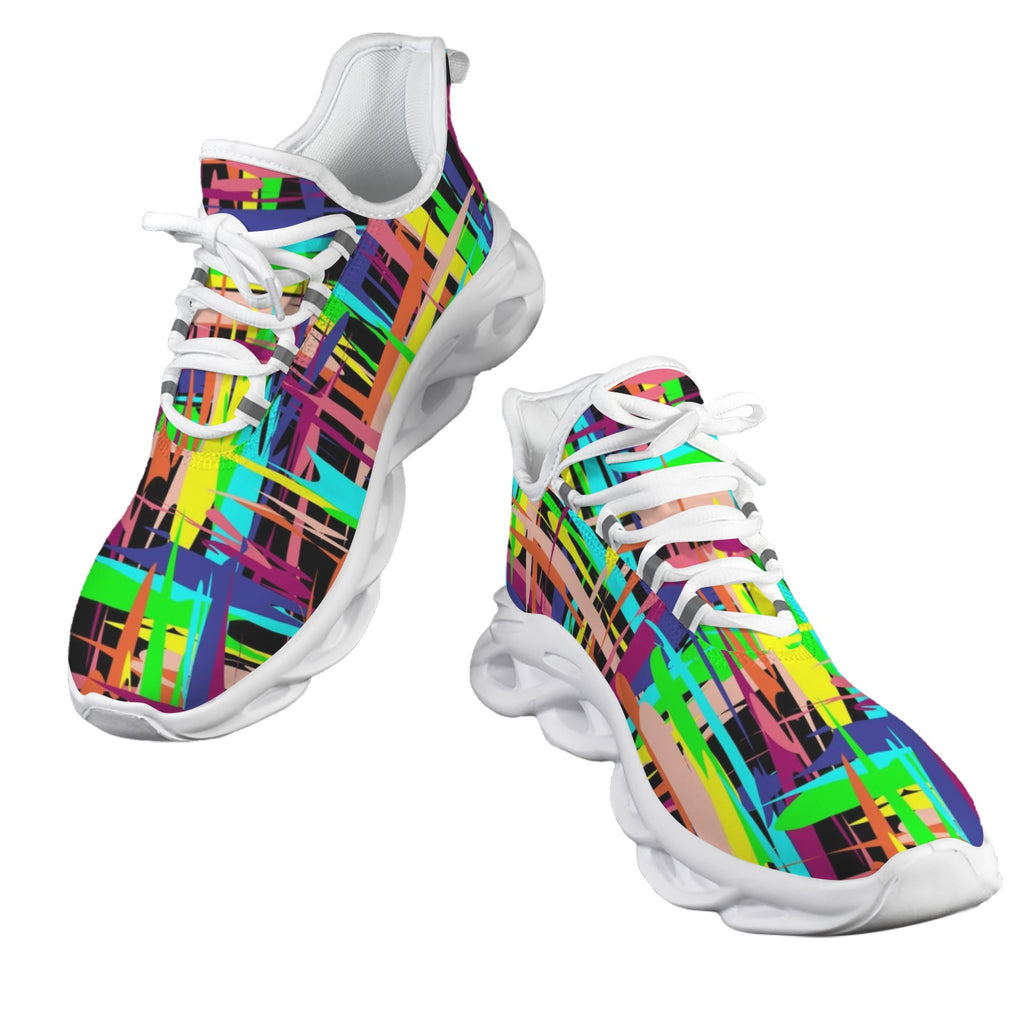Painted Lines Women's Twisted Sole Sneakers