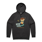 Stay Cool - Mens Hoodie Coal Mens Hoodie Printed In Australia Summer