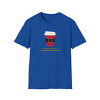I'm Dreaming Of A Flat White Christmas - Unisex Softstyle T-Shirt