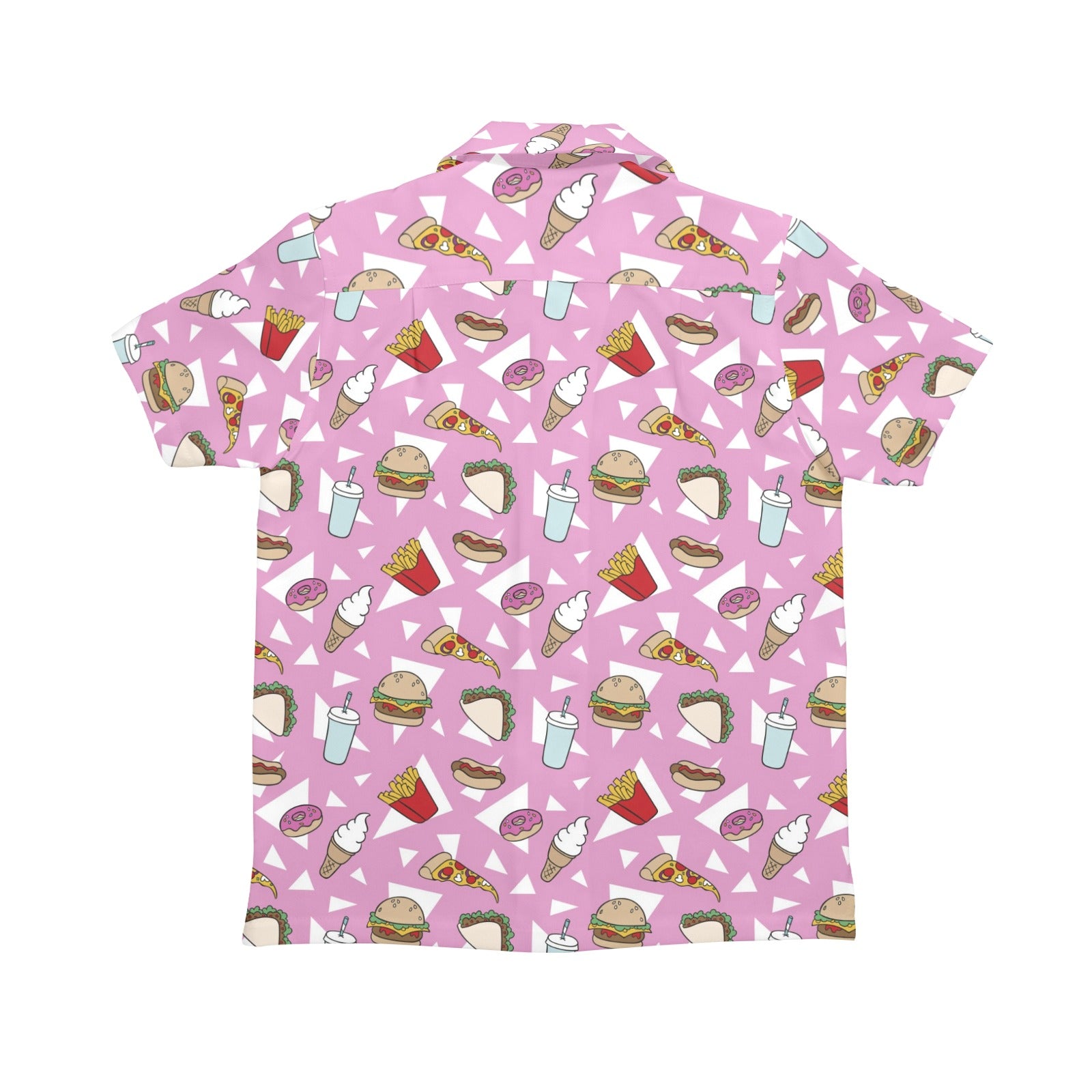 Fast Food - Senior Kids Hawaiian Shirt