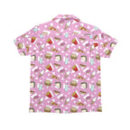 Fast Food Senior Kids Hawaiian Shirt Senior Kids Hawaiian Shirt 8-15 Food Printed Offshore
