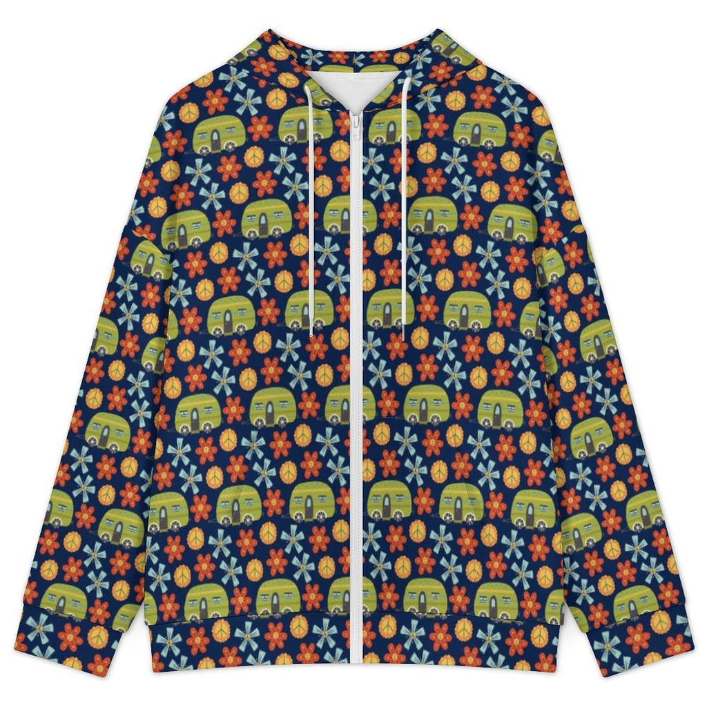 Hippie Caravan Women's Full-Zip Hoodie
