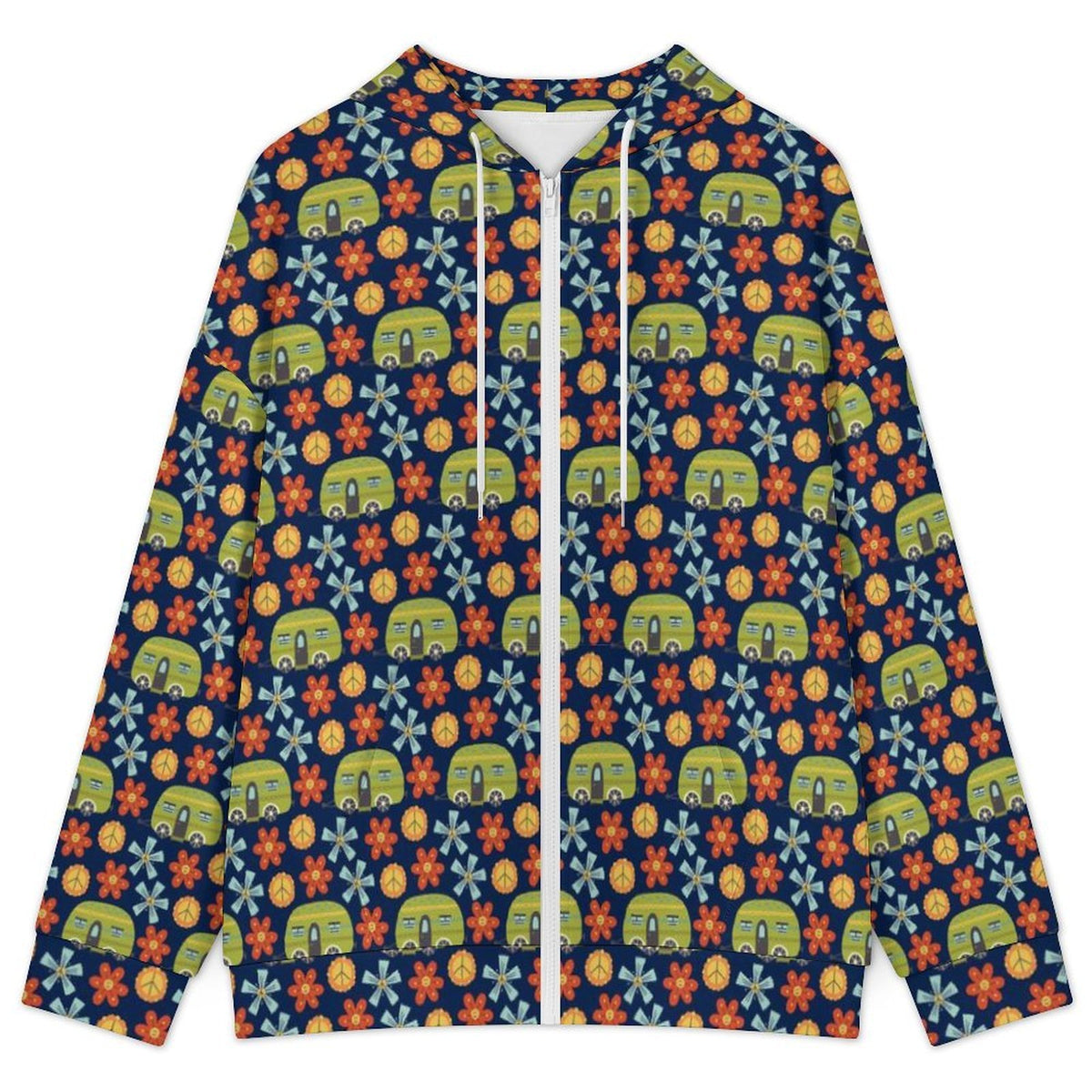 Hippie Caravan Women's Full-Zip Hoodie