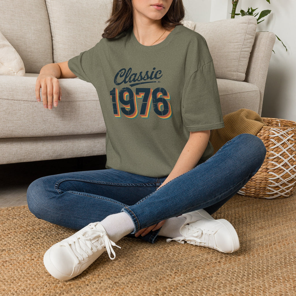 Turning 50, Classic 1976 Unisex Softstyle T-Shirt T-Shirt Australian Printer Birthday
