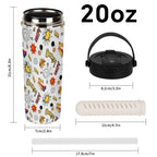 Super Dog 20oz Tea Tumbler with Carry Handle