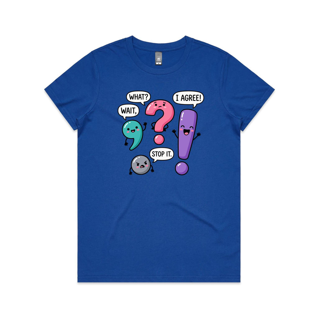 Funny Punctuation Women's AS Colour T-shirt