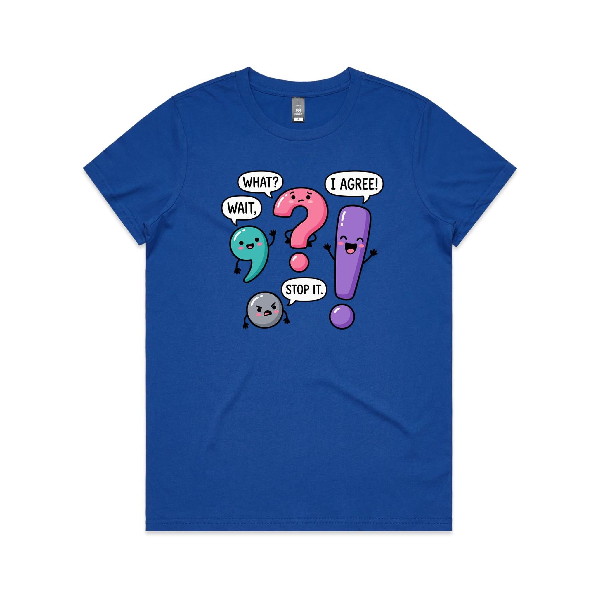 Funny Punctuation Women's AS Colour T-shirt