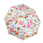 Australian Flowers - Semi-Automatic Foldable Umbrella (Model U12) One Size Semi-Automatic Foldable Umbrella (U12)