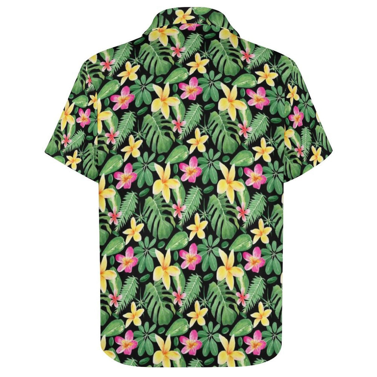 Frangipani Women's Collared Pocketless Short Sleeve Shirt