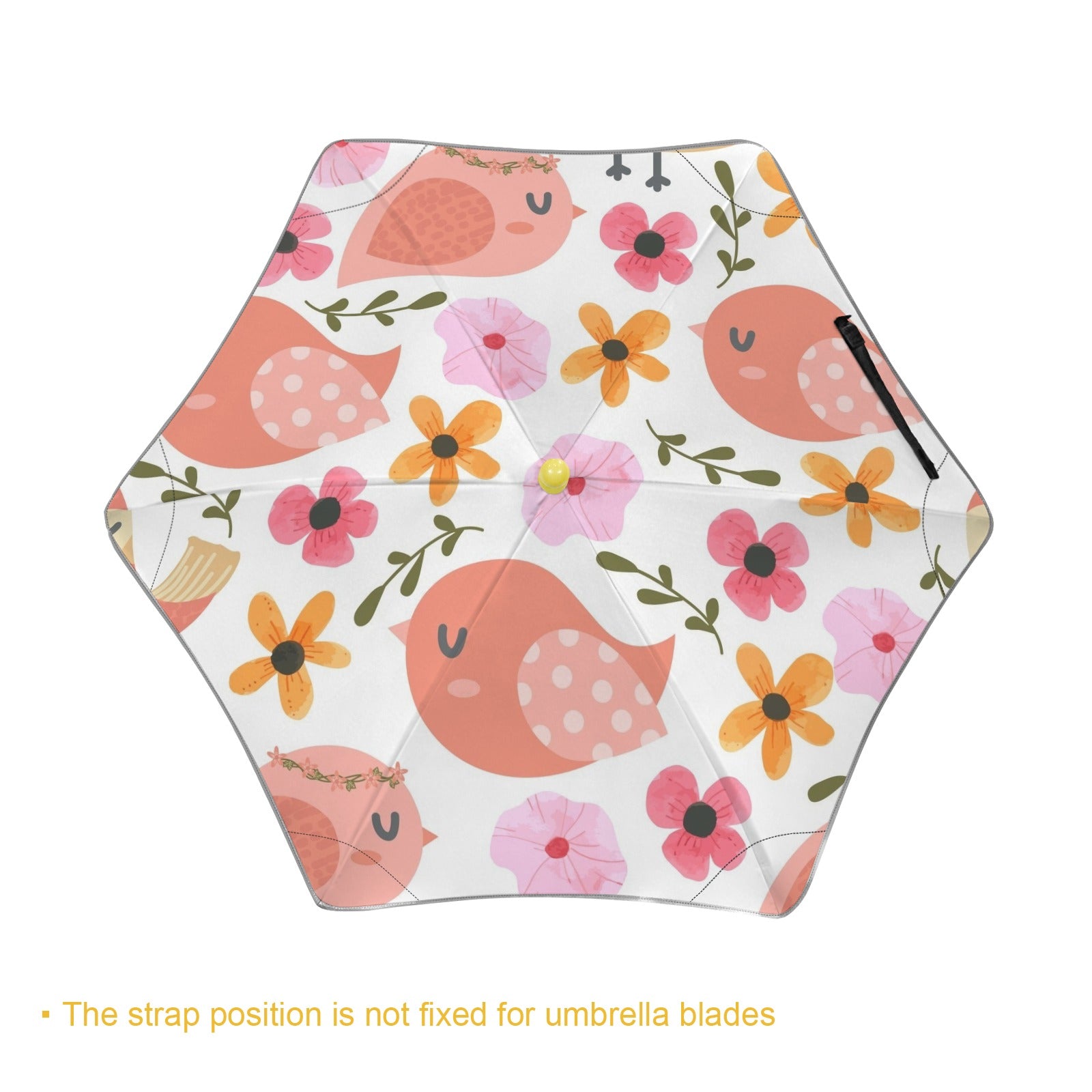 Lovely Birds Kids Safe Round Corner Umbrella Kids Safe Round Corner Umbrella animal Printed Offshore