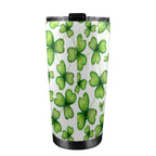 Three Leaf Clover - 20oz Mobile Tumbler with Lid (Black Lock)