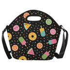Summer Food - Neoprene Lunch Bag One Size Neoprene Lunch Bag Printed Offshore
