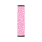 Pink Leopard Car Seat Belt Cover 7''x10'' (Pack of 2) Car Seat Belt Cover 7x10 (Pack of 2) animal Printed Offshore