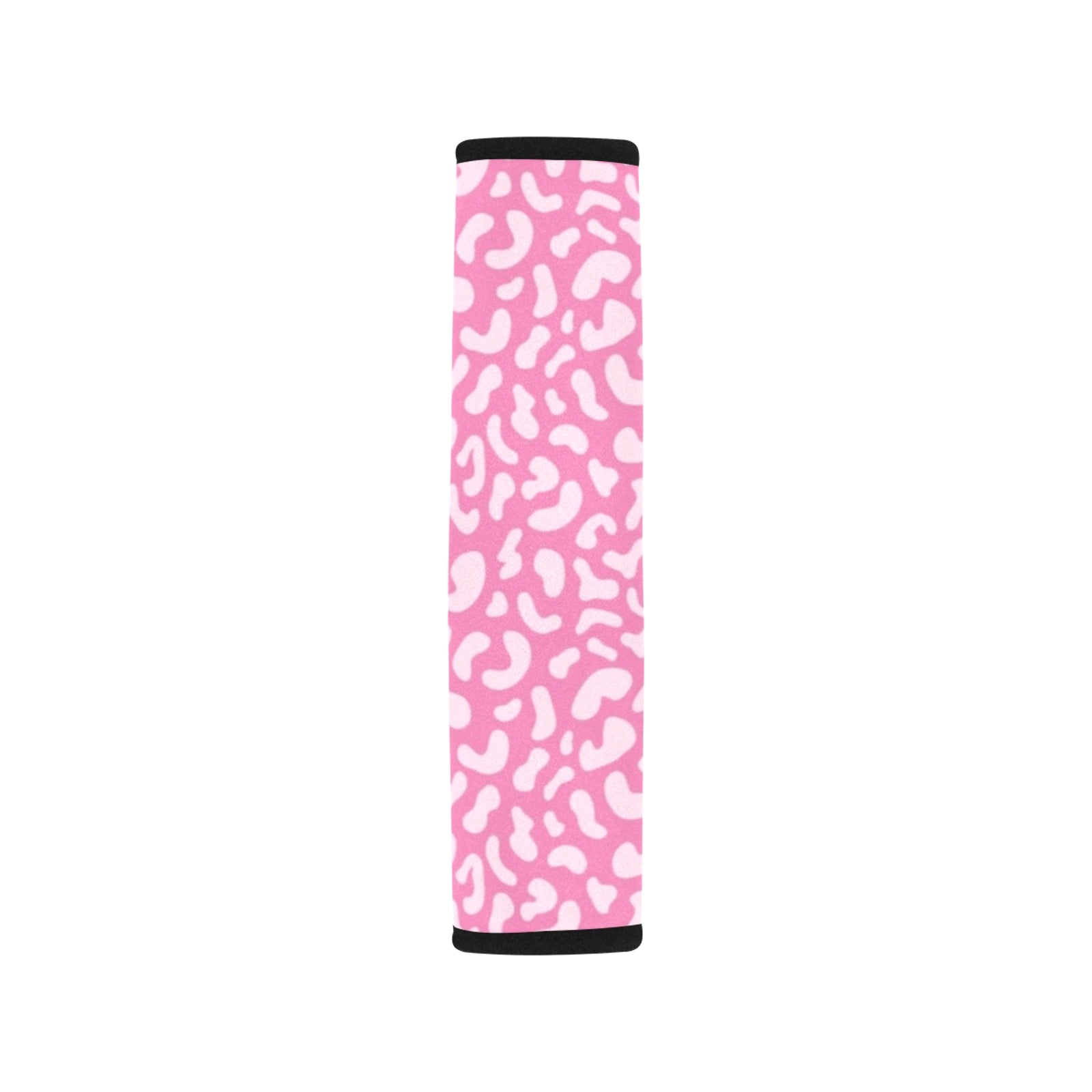 Pink Leopard Car Seat Belt Cover 7''x10'' (Pack of 2) Car Seat Belt Cover 7x10 (Pack of 2) animal Printed Offshore