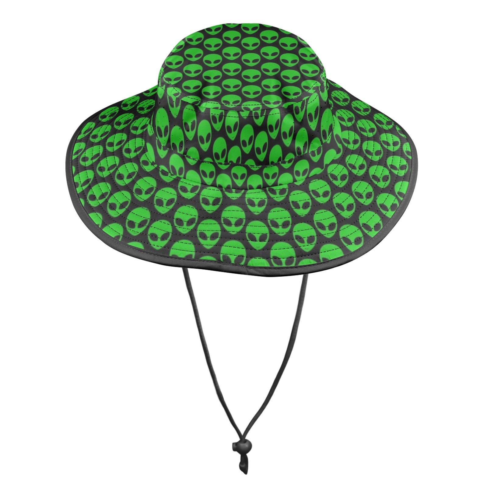 Aliens - Wide Brim Bucket Hat Wide Brim Bucket Hat Printed Offshore Sci Fi