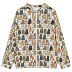 Lots Of Cats Women's Full-Zip Hoodie