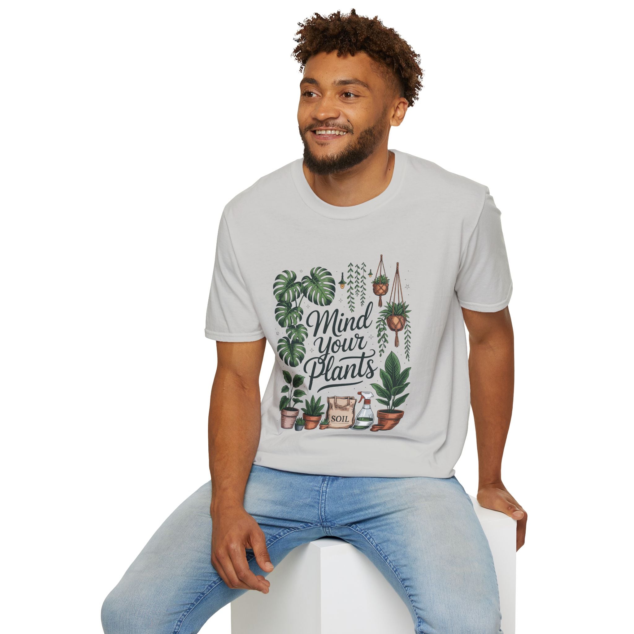 Mind Your Plants - Unisex Softstyle T-Shirt