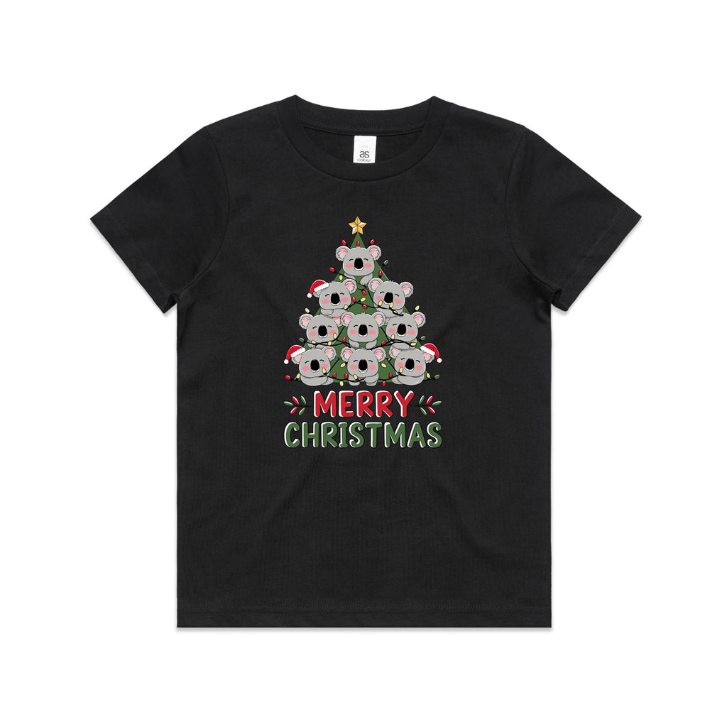 Koala Christmas Tree - Kids T-shirt
