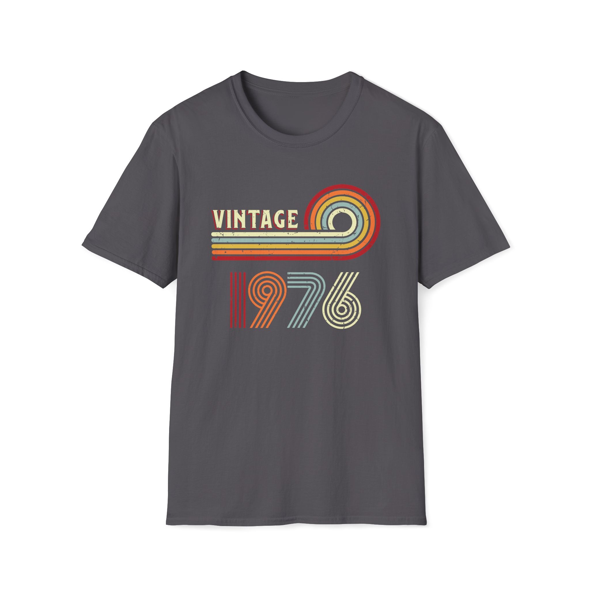 Turning 50, Vintage 1976 - Unisex Softstyle T-Shirt