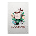 Cool Beans, Coffee AS Colour Tea Towel White One Size Tea Towel Coffee Printed In Australia