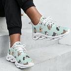 Dog Faces Women's Twisted Sole Sneakers