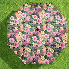 Flamingo Jungle - Semi-Automatic Foldable Umbrella (Model U12) Semi-Automatic Foldable Umbrella (U12)