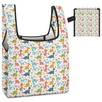 Cute Colourful Dinosaurs - Collapsible Shopping Bag