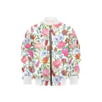 Australian Flowers Kids Bomber Jacket XL Kids Bomber Jacket Plants Printed Offshore