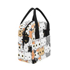 Cute Cartoon Cats - Zipper Lunch Bag Zipper Lunch Bag Printed Offshore
