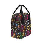 Musical Notes - Zipper Lunch Bag Zipper Lunch Bag Printed Offshore