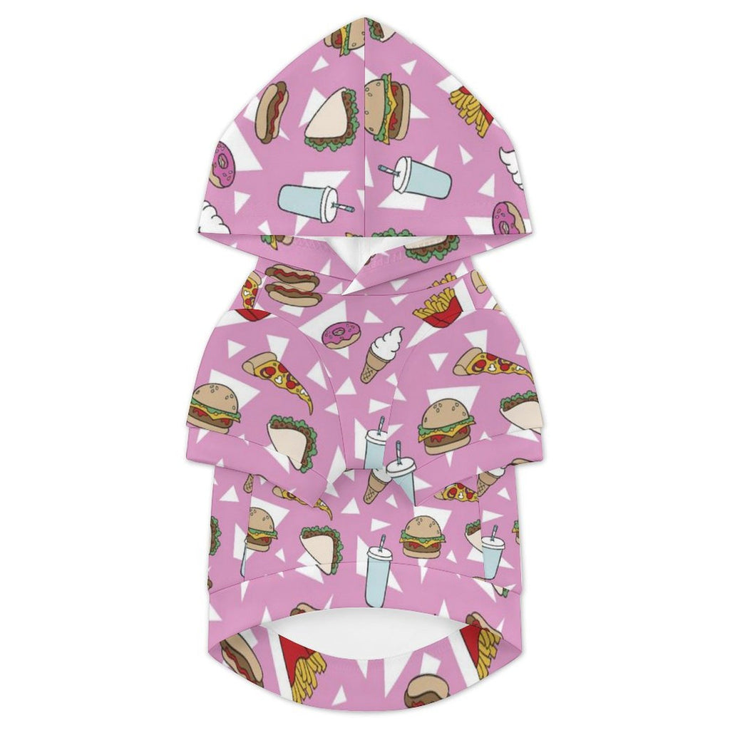 Fast Food Pet Hoodie (Small Size)