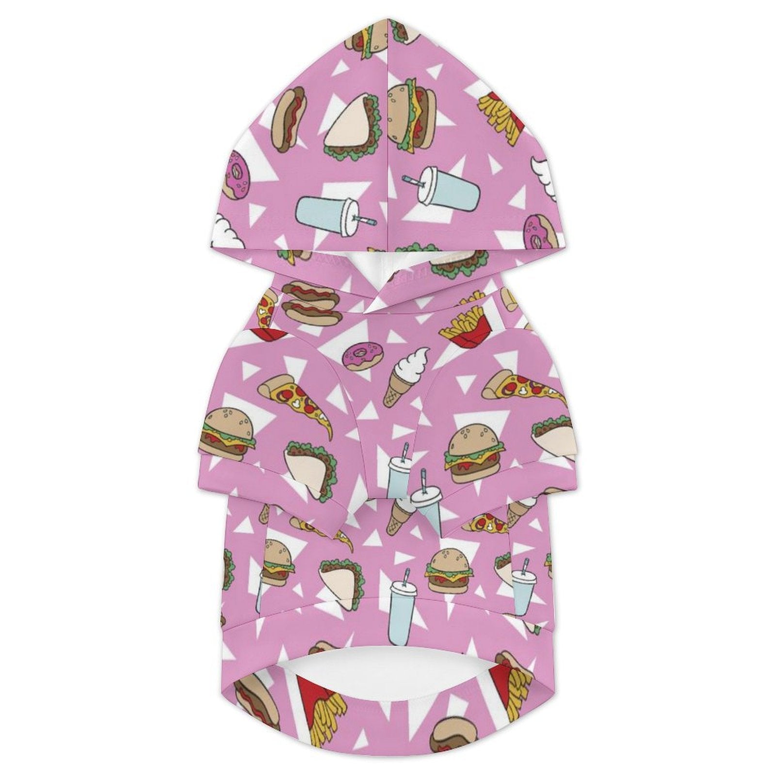 Fast Food Pet Hoodie (Small Size)