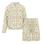 Tropical Surf Men's Lightweight Sun Hoodie & Shorts Set Men's Lightweight Sun Hoodie & Shorts Printed Offshore Summer Surf