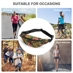 Vintage Hawaiian Flower - Bum Bag / Fanny Pack