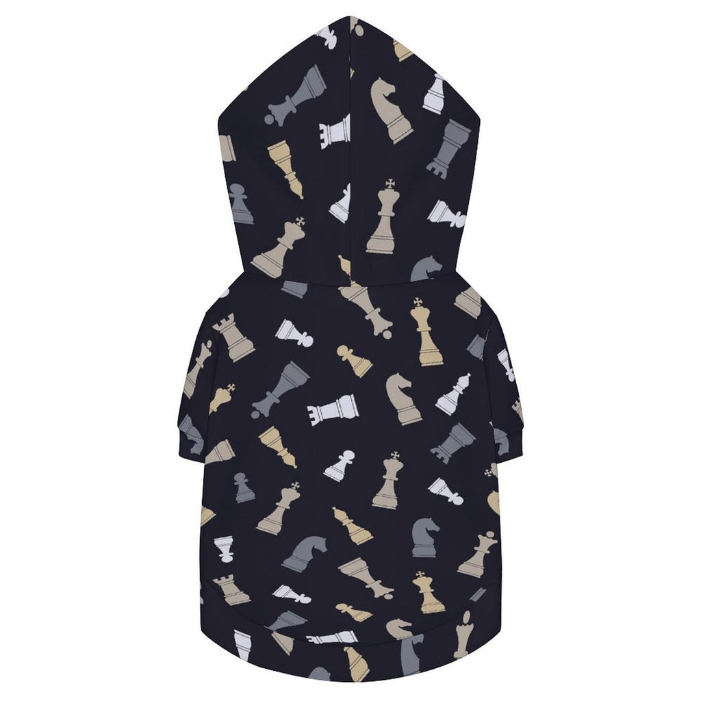 Chess Pattern Pet Hoodie (Small Size)
