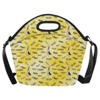 Seagull Mum - Neoprene Lunch Bag/Large (Model 1669) One Size Neoprene Lunch Bag animal Mum Printed Offshore
