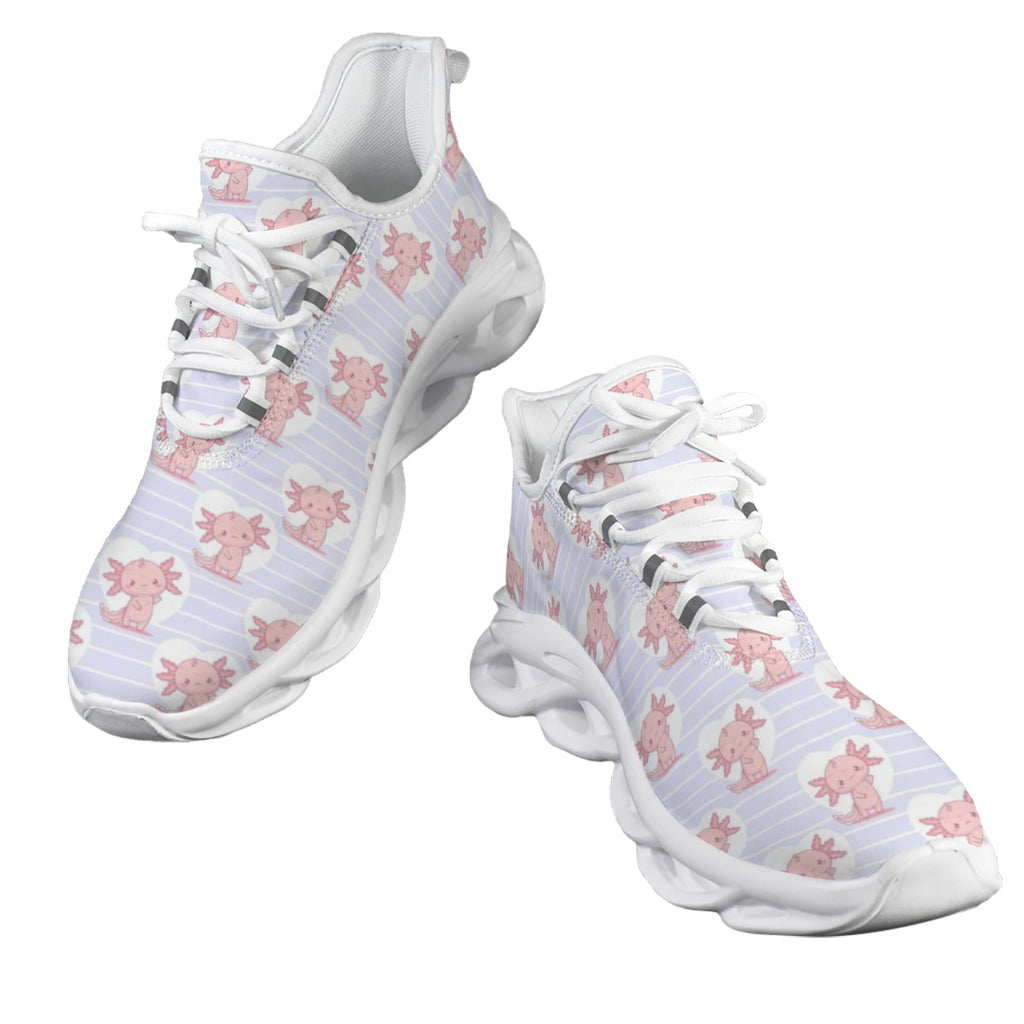 Axolotl Love Women's Twisted Sole Sneakers