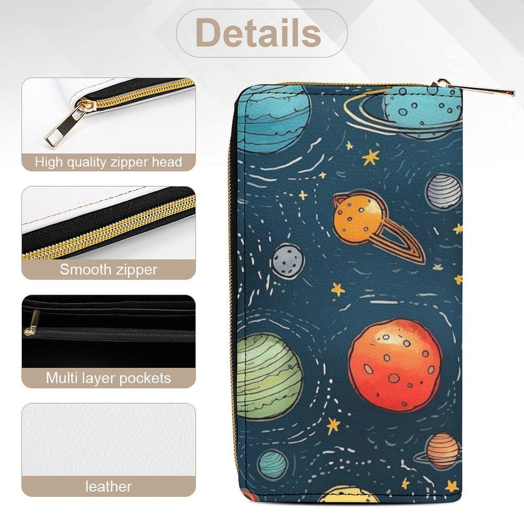 Galaxy -  PU Leather Wallet